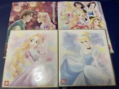 【新品未使用】ディズニー　色紙ART ラプンツェル　シンデレラ　２枚セット