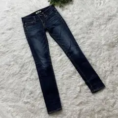 【美品】MOUSSY マウジー デニムパンツ ジーンズ スキニー インディゴ