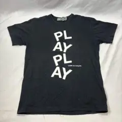 play comme des garcons tシャツ ブラック ギャルソン