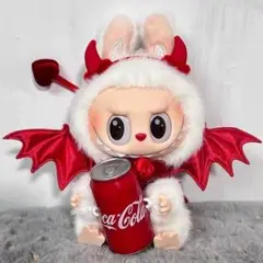 Labubu ぬいぐるみ用衣装 ラブブ コカ・コーラ