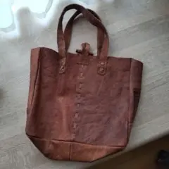 ビレッジレザーミニトートバッグ