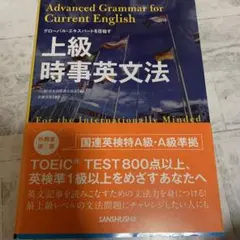 値下げ中！　国連英検　上級時事英文法 問題集 グローバル・エキスパートを目指す 上級時事英文法 国連英検特A