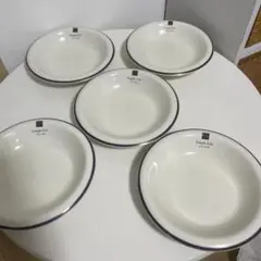 シンプルライフ　スープ皿・パスタ皿　4枚セット