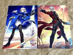 崩壊スターレイル Fate アニメイト ポストカード セイバー アーチャー