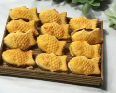 ドールハウスミニチュアフェイク鯛焼き12個