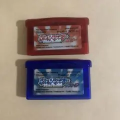 GBA ソフトのみ ポケモン ルビー サファイア 2本セット