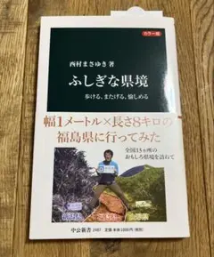 新品、未読。ふしぎな県境 歩ける、またげる、愉しめる　カラー版