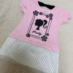 POPING DROP 重ね着風　トップス　130