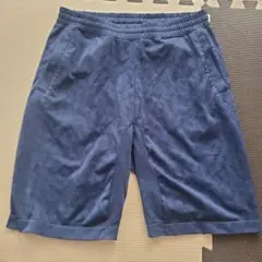 ユニクロ　ネイビー ゴムウエスト ショートパンツ