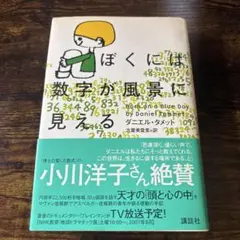 本　ぼくには数字が風景に見える　全米大ベストセラー　講談社