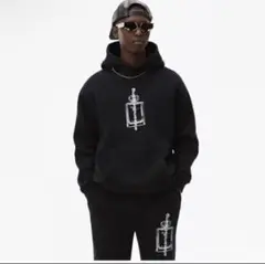 Alexander wang アレキサンダーワン スウェットパーカー 香水ロゴ
