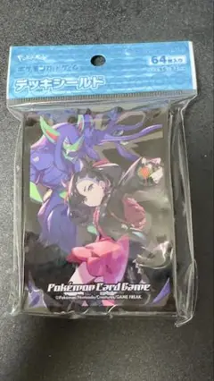 新品未開封 ポケモンカードゲーム デッキシールド マリィ&オーロンゲ ブラック