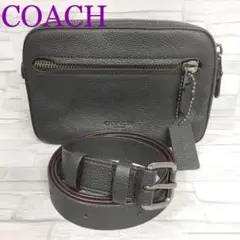 ※C 11 COACH コーチ ウエストポーチ ボディバッグ ユニセックス