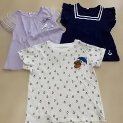90cm 3点セット トップス 半袖女の子