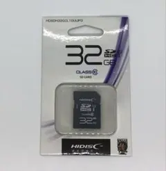 HIDISC SDHCカード 32GB CLASS10 UHS-1対応