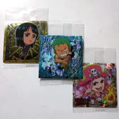 ワンピース にふぉるめーしょん シール ゾロ リンリン ロビン SGR GR R