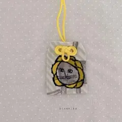 look お守り袋　おまもり　御守り　handmade ミナペルホネン