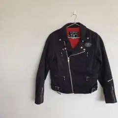 セクシーダイナマイトロンドン ライダースジャケット コットン