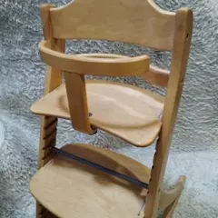 【良品】大和屋 すくすくスリムフィットチェア ガード付き ハイチェア ヤマトヤ