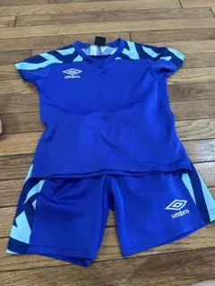umbro サッカーウェアセット 青