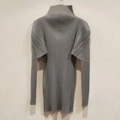 pleats please プリーツボトルネックカットソー トップス