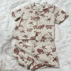 H&M セットアップ　ライオン柄　男の子　68サイズ (4〜6m)