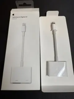 純正 Apple Lightning to Digital AV Adapter