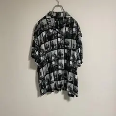 H&M the notorious B.I.G オープンカラーシャツ