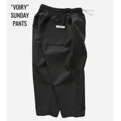 【極美品】VOIRY(ヴォイリー)サンデーパンツ/バルーンイージーパンツ/黒