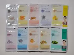 DERMAL コラーゲンエッセンスマスク 10種類20枚 ダーマルパック
