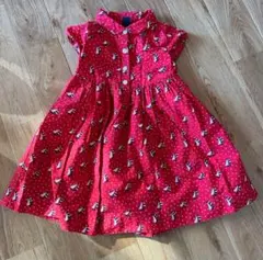 baby Gap ヨット柄ワンピース レッド　赤　90