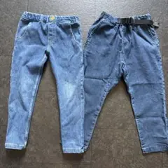 BREEZE デニムパンツ 2本セット