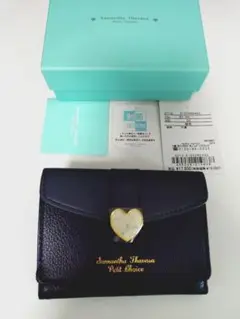 ☆新品未使用☆Samantha Thavasa サマンサタバサネイビー 財布