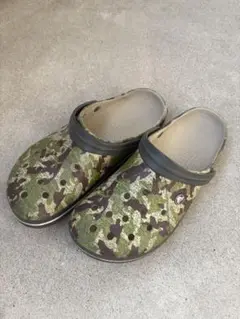 crocs カモフラージュ柄