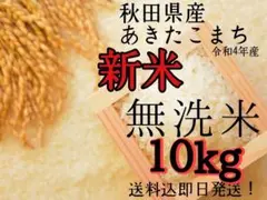 令和4年度産 あきたこまち10kg 無洗米