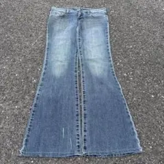 Archive denim flare pants 00s’ vintage