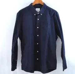AMERICAN EAGLE◆スリムフィットシャツ長袖/XL/紺 TA1812