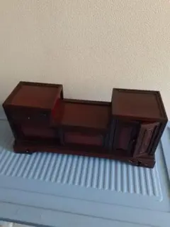 希少 和風 小型飾り棚 昭和レトロ アンティーク 置床 小物入れ 物置 置物