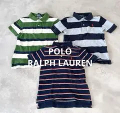 ポロ ラルフローレン POLO ラルフ ポロシャツ 3枚セット 90cm