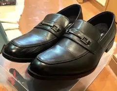cecilio ローファー ブラック 28cm