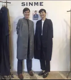 SINME Vネックコート ネイビー Mサイズ 板谷由夏 希少 レア