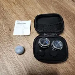 3-in-1 Photo LENS スマホ用　広角 魚眼 マクロ ケース付き
