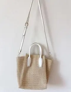 NATURAL BEAUTY BASIC かごバッグ　ショルダーバッグ