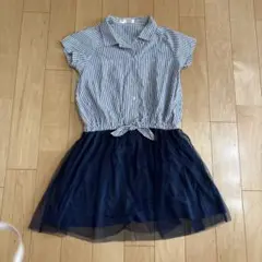 ストライプワンピース 150