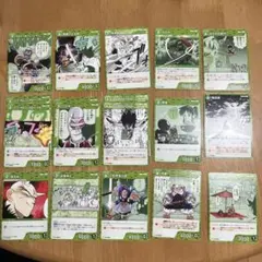 新品名探偵コナントレーディングカードゲーム交錯の刃緑デッキ18枚セット
