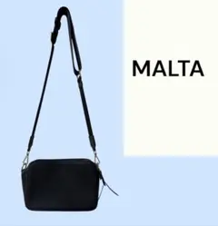 No.E97 (♡)MALTA ブラックショルダーバッグ
