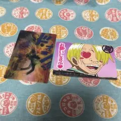 ONEPIECE グランドログカード サンジ 285話 NO.011 3D