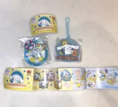 袋未開封！美品★【シナモロール❤︎アクリルチャーム＆ラバーチャームセット】