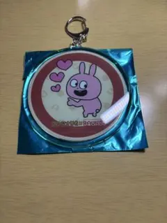 にしむらゆうじ　ラウンドワン　アクリルキーホルダーラブラビット
