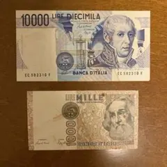 海外旧紙幣　旧紙幣　イタリア紙幣100000リラ 海外旧紙幣 旧紙幣 イタリア紙幣100000リラ